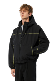 Quilted Ripstop Puffer - Noir