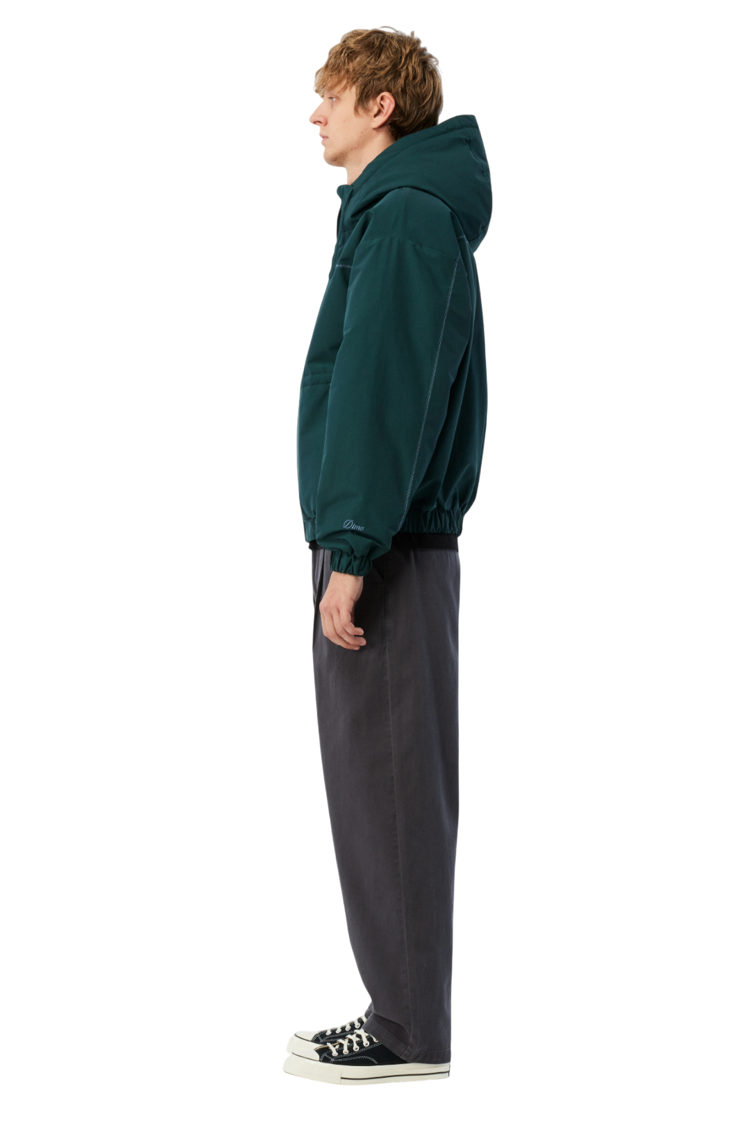 Quilted Ripstop Puffer - Émeraude