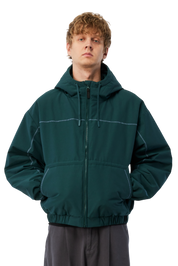 Quilted Ripstop Puffer - Émeraude