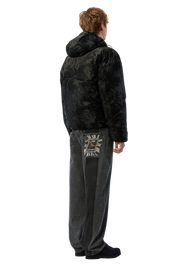 Wavy Puffer - Noir Fumé