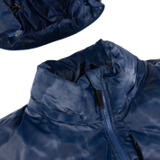 Wavy Puffer - Bleu Fumé