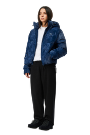 Wavy Puffer - Bleu Fumé