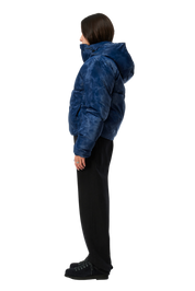 Wavy Puffer - Bleu Fumé