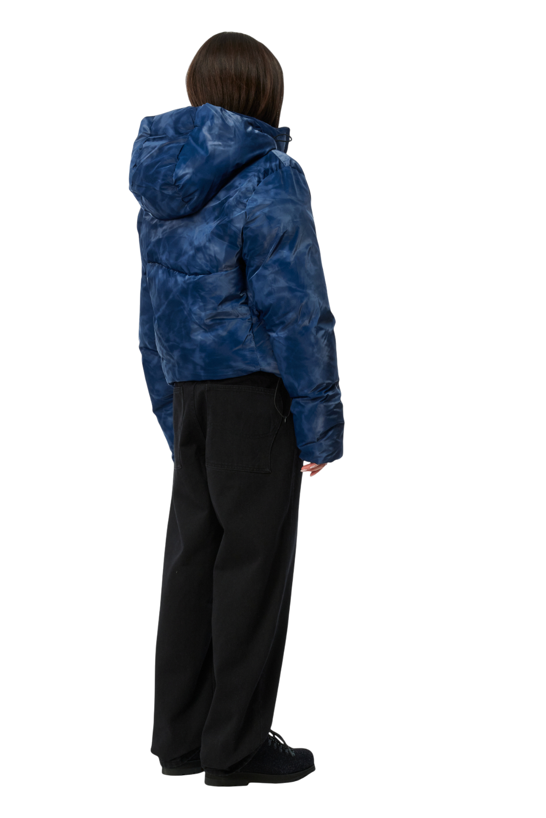 Wavy Puffer - Bleu Fumé