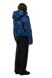 Wavy Puffer - Bleu Fumé