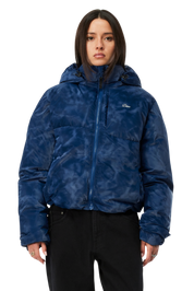 Wavy Puffer - Bleu Fumé