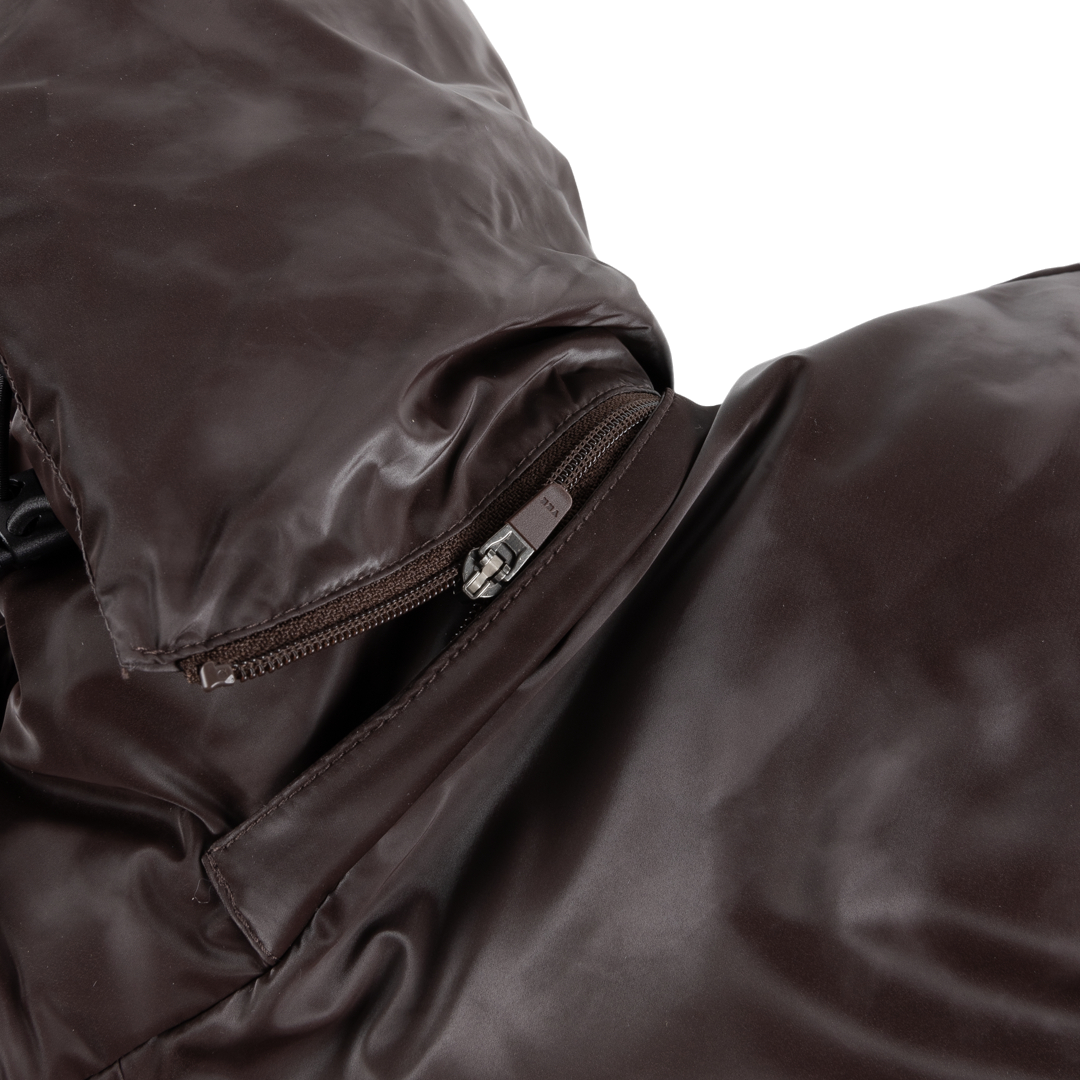 Wavy Puffer - Smoke Brown