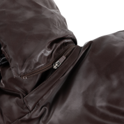 Wavy Puffer - Smoke Brown