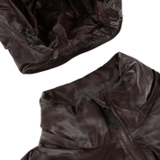 Wavy Puffer - Smoke Brown