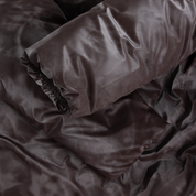 Wavy Puffer - Smoke Brown