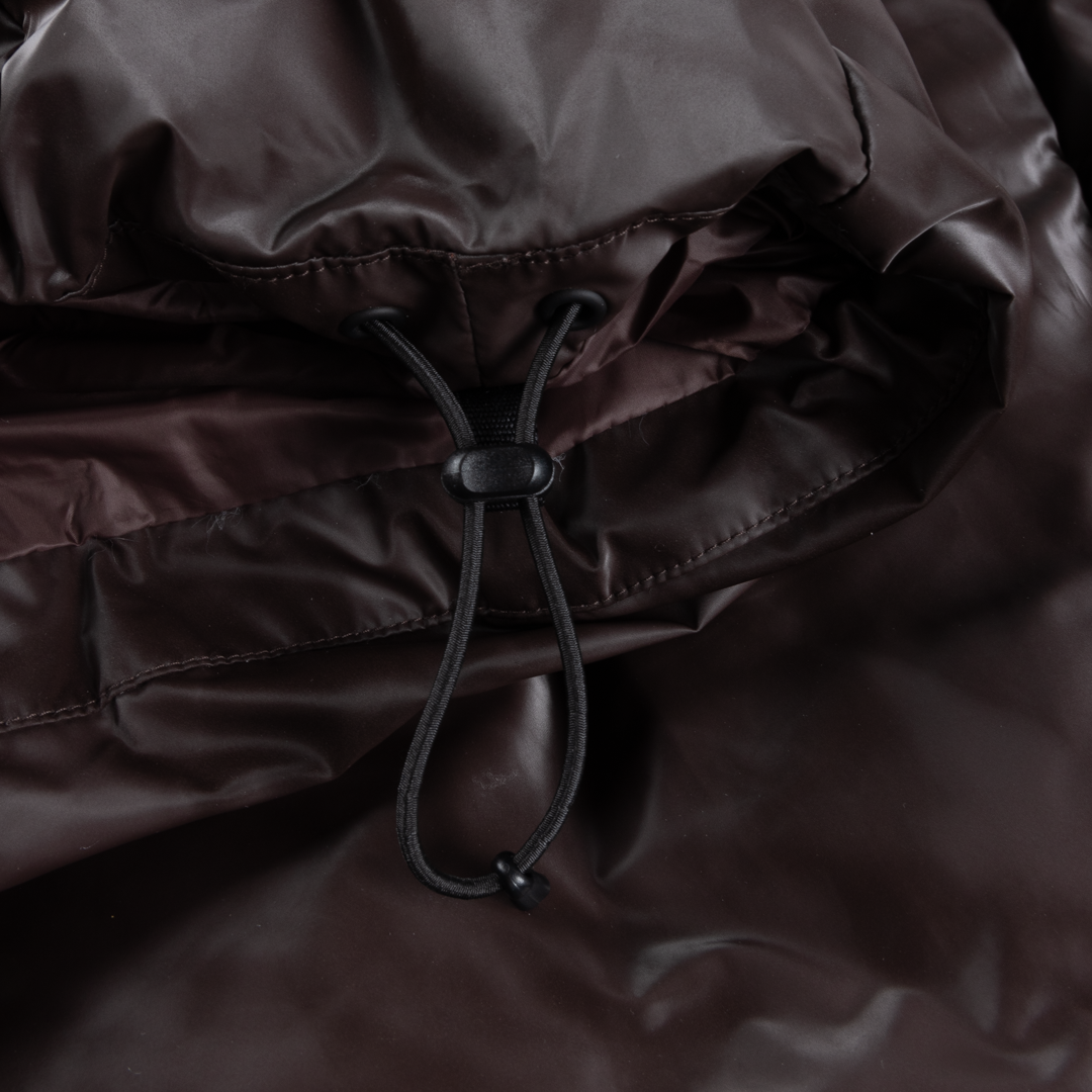 Wavy Puffer - Smoke Brown