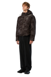 Wavy Puffer - Smoke Brown