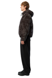 Wavy Puffer - Smoke Brown