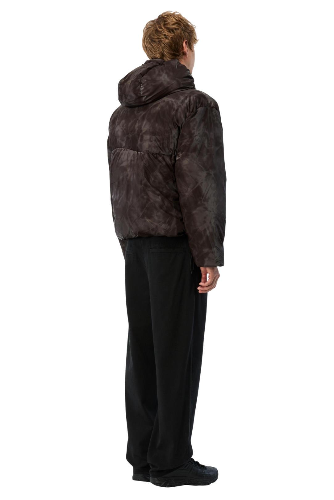 Wavy Puffer - Smoke Brown