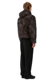 Wavy Puffer - Smoke Brown