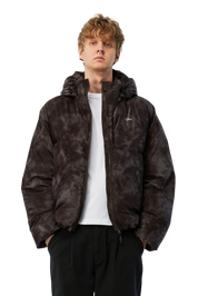 Wavy Puffer - Smoke Brown