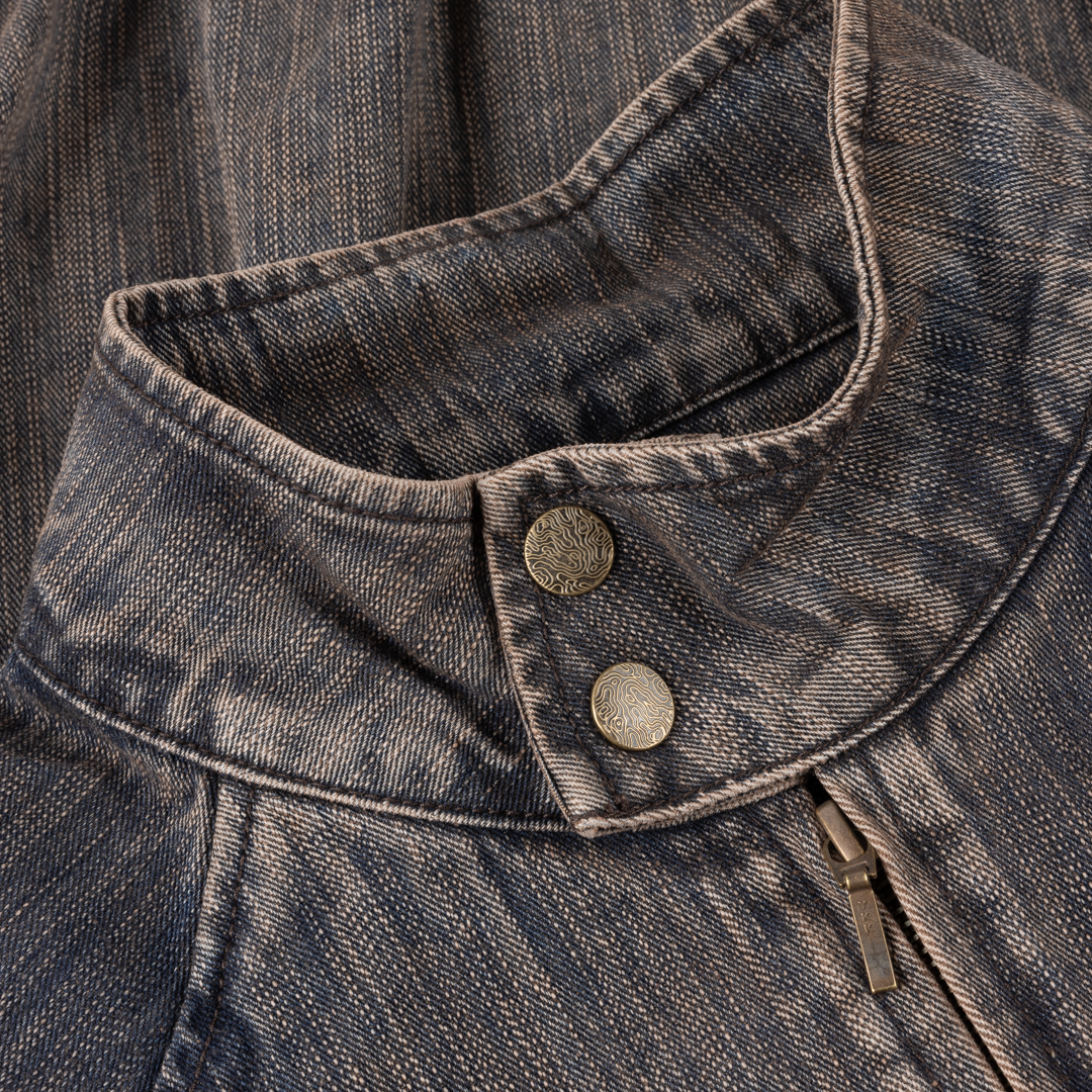 Veste en Denim - Marron Premium