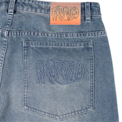 Pantalon Wavy - Bleu Moyen Vintage
