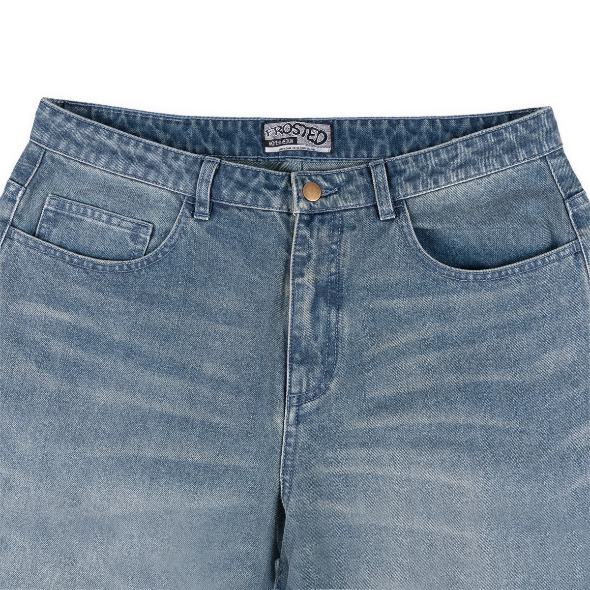 Pantalon Wavy - Bleu Moyen Vintage
