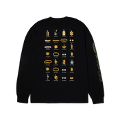 Jewelry Long Sleeve T-Shirt - Black