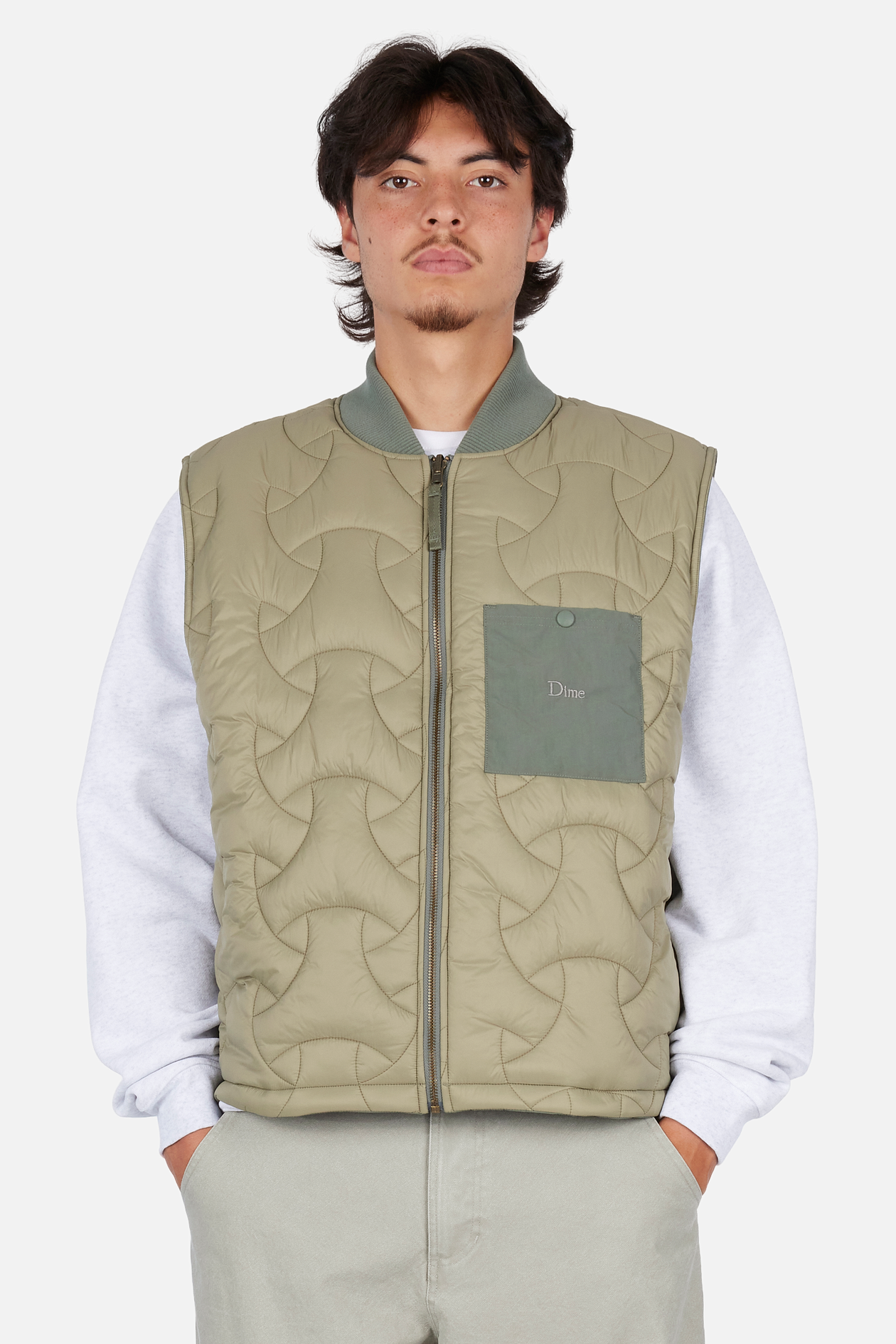 Reversible Vest - Sage