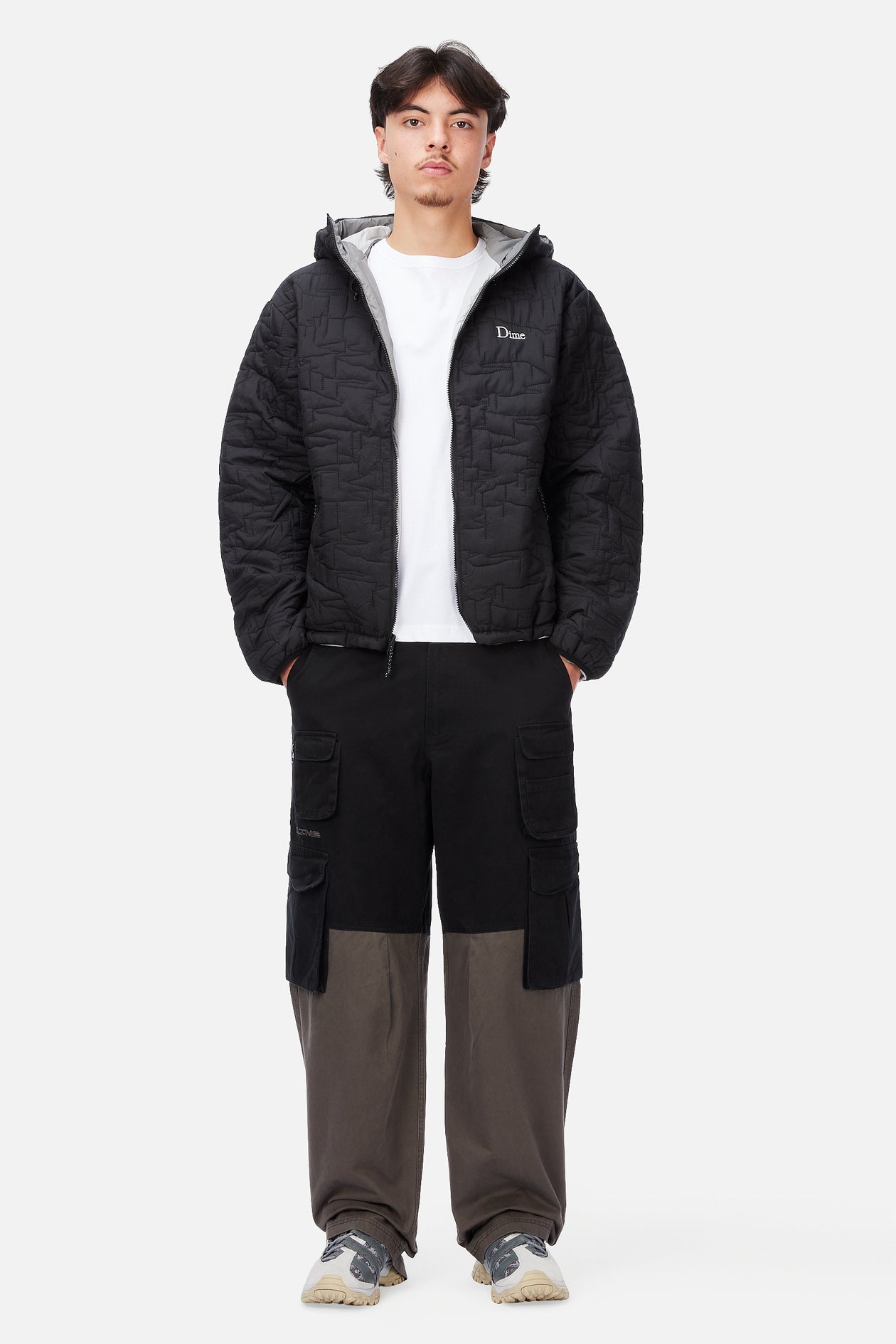 Reversible Insulated Jacket - Black