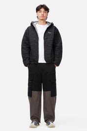 Reversible Insulated Jacket - Black