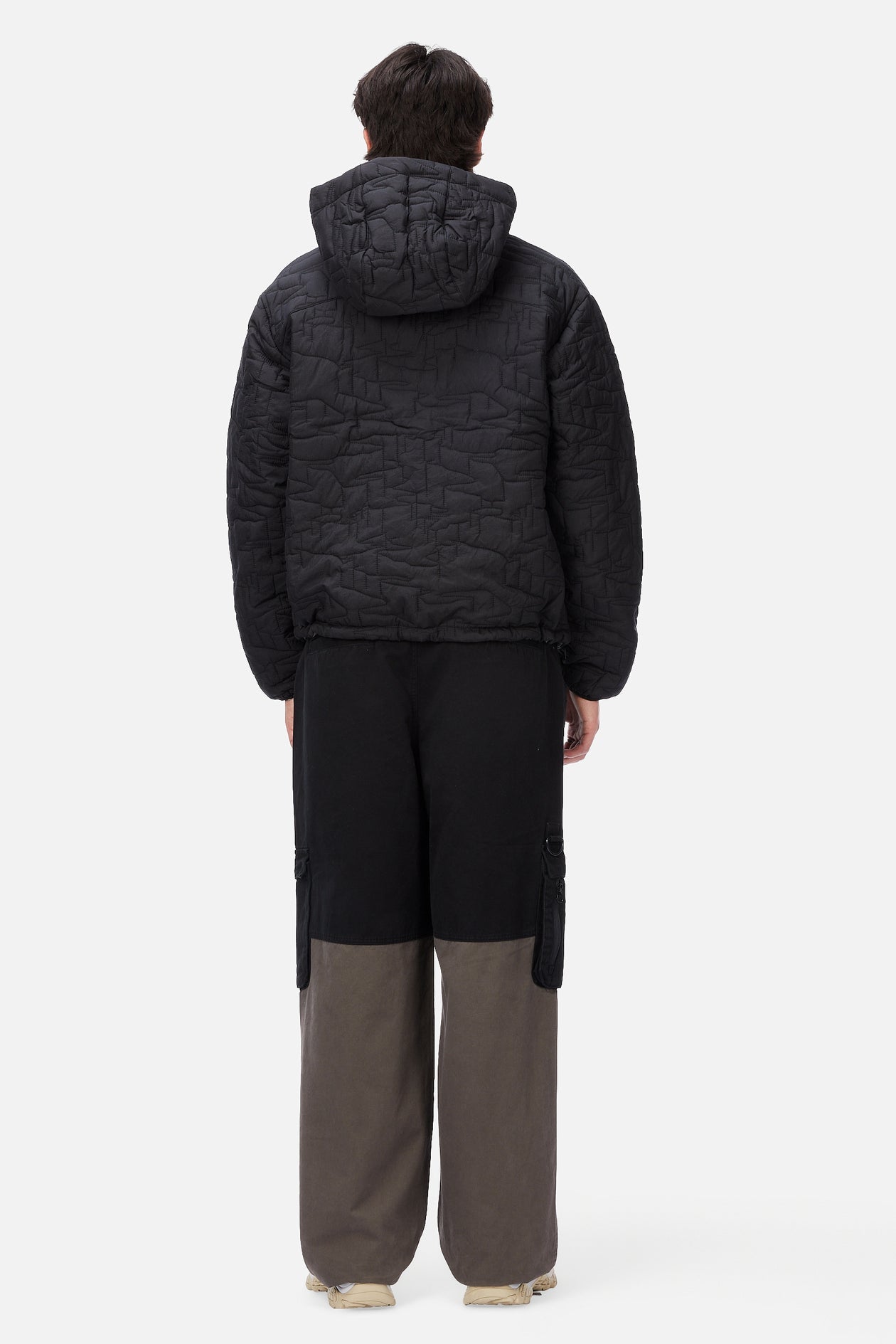 Reversible Insulated Jacket - Black