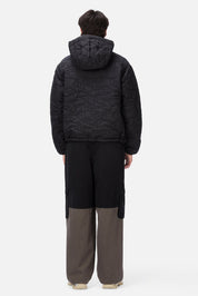 Reversible Insulated Jacket - Black