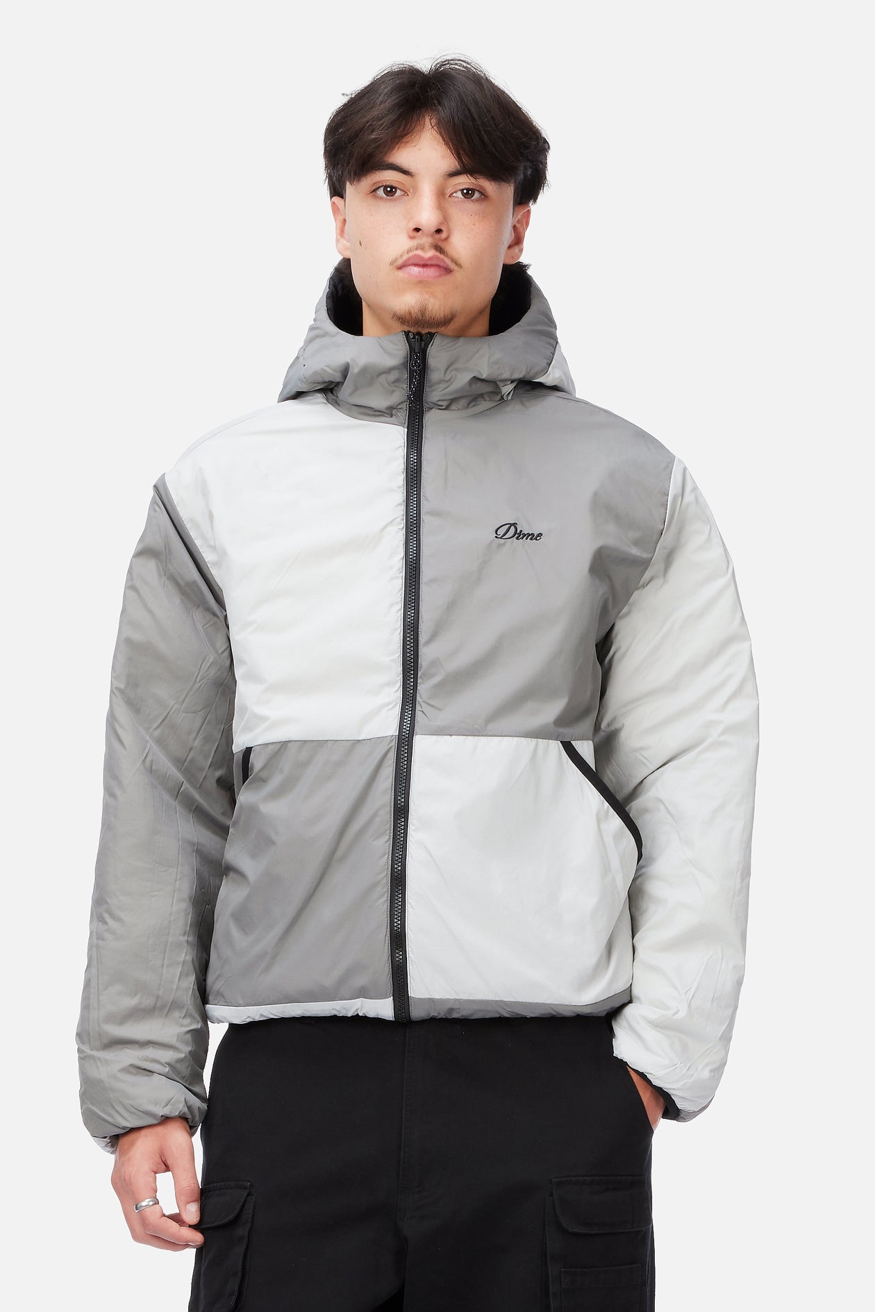 Reversible Insulated Jacket - Black