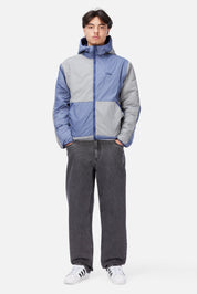 Reversible Insulated Jacket - Blue Iris