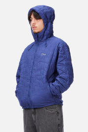 Reversible Insulated Jacket - Blue Iris