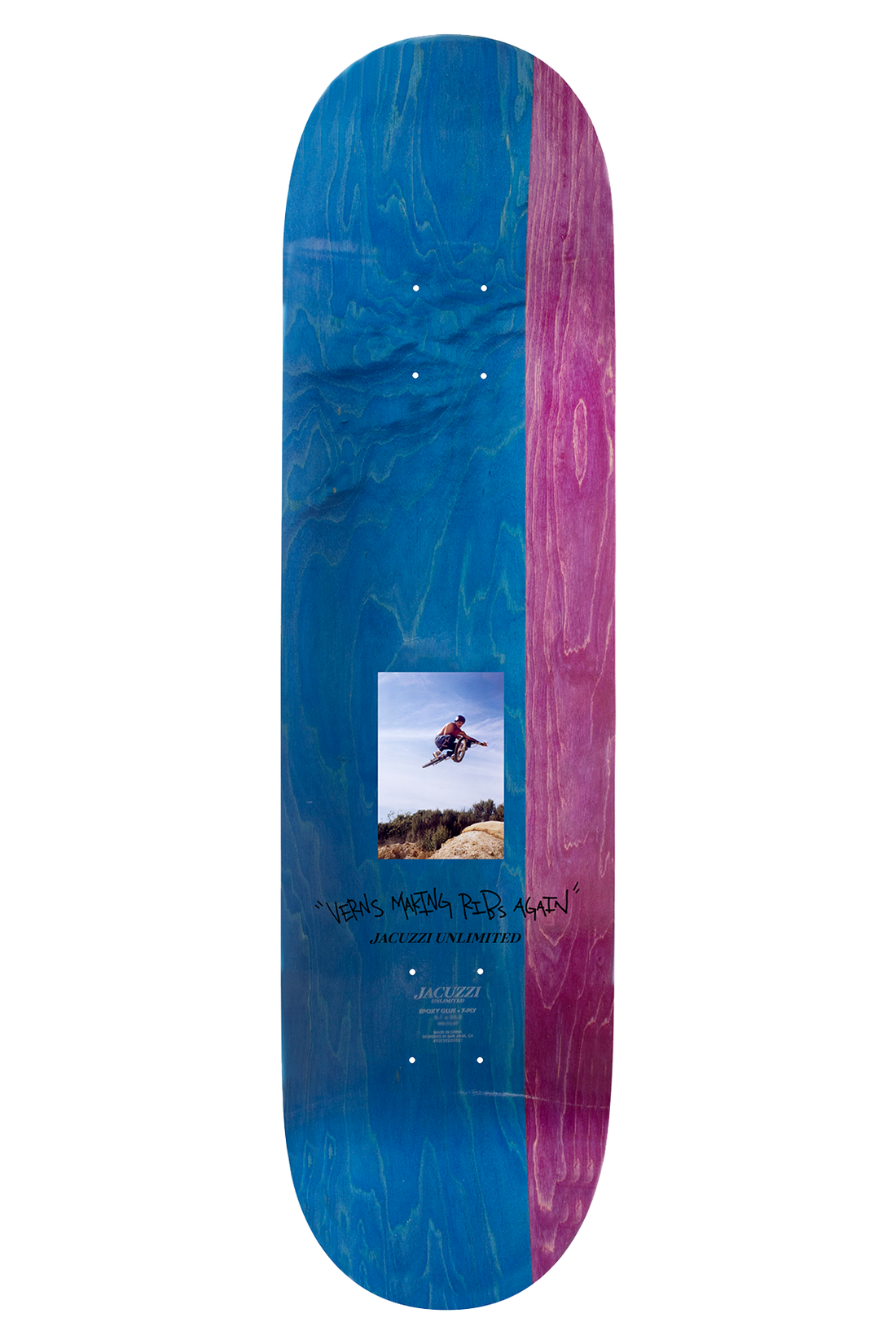 Tony Latham Dirtbike Planche - 8.25"