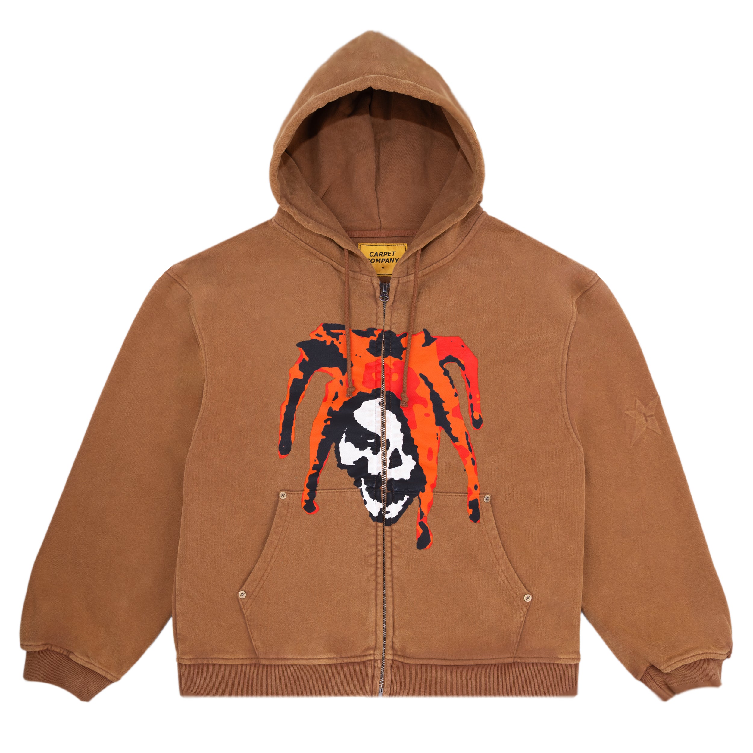 Sweat à Capuche Jester - Brun Délavé