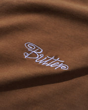 Jive Contrast Tee - Washed Brown