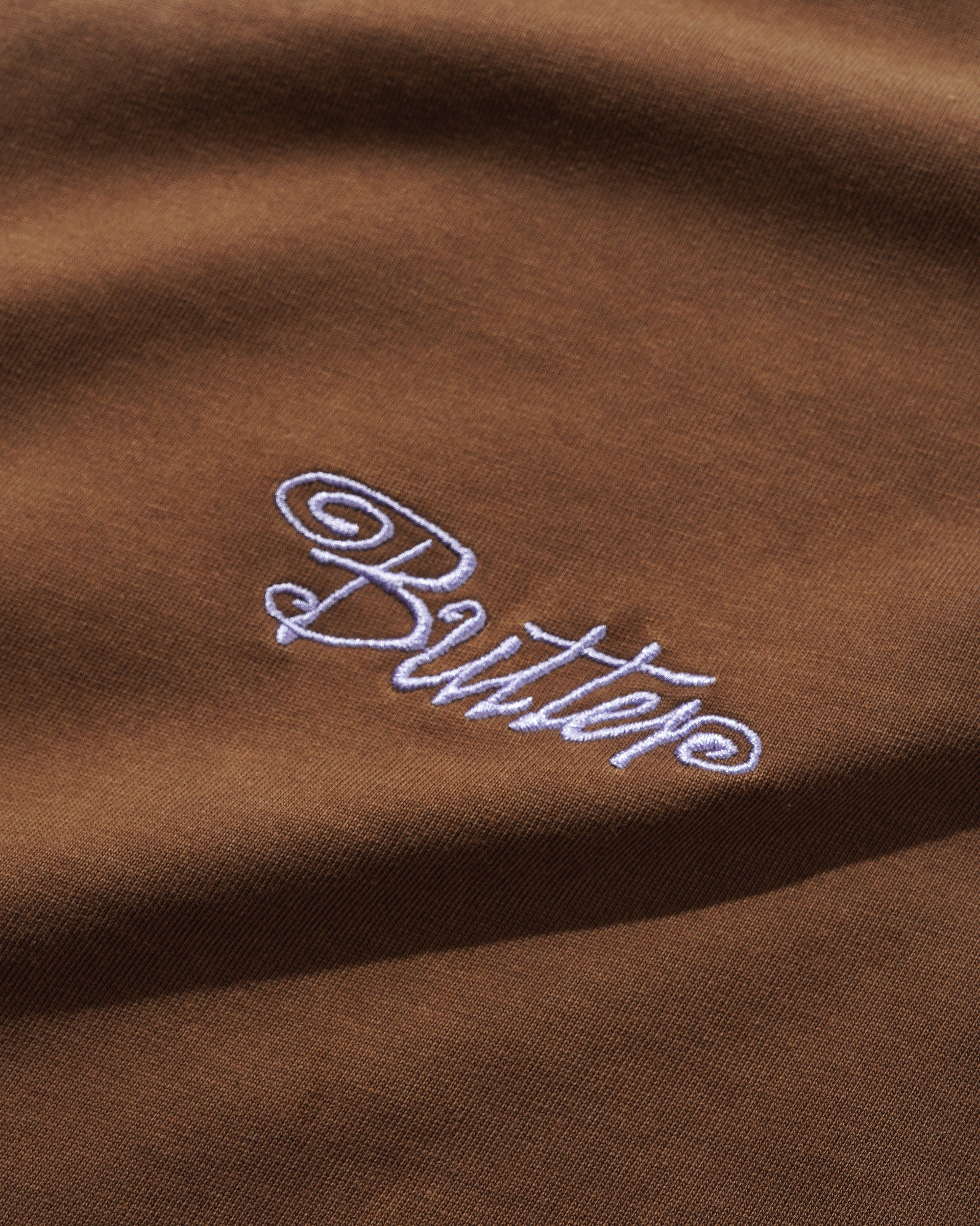 Jive Contrast Tee - Washed Brown