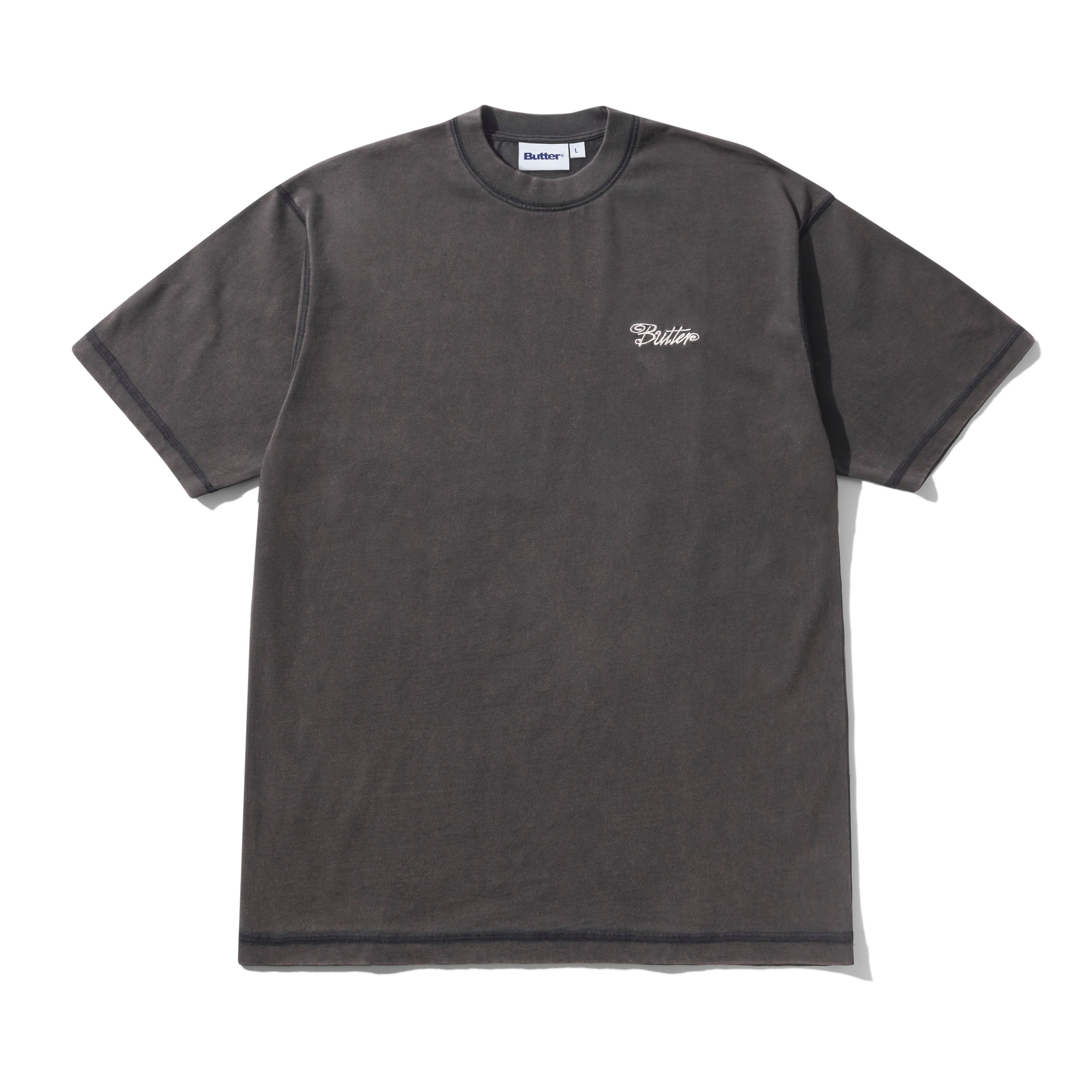 T-Shirt Jive Overlock Stitch - Noir Vieilli