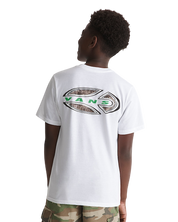 T-Shirt Enfant Camo Oval - Blanc