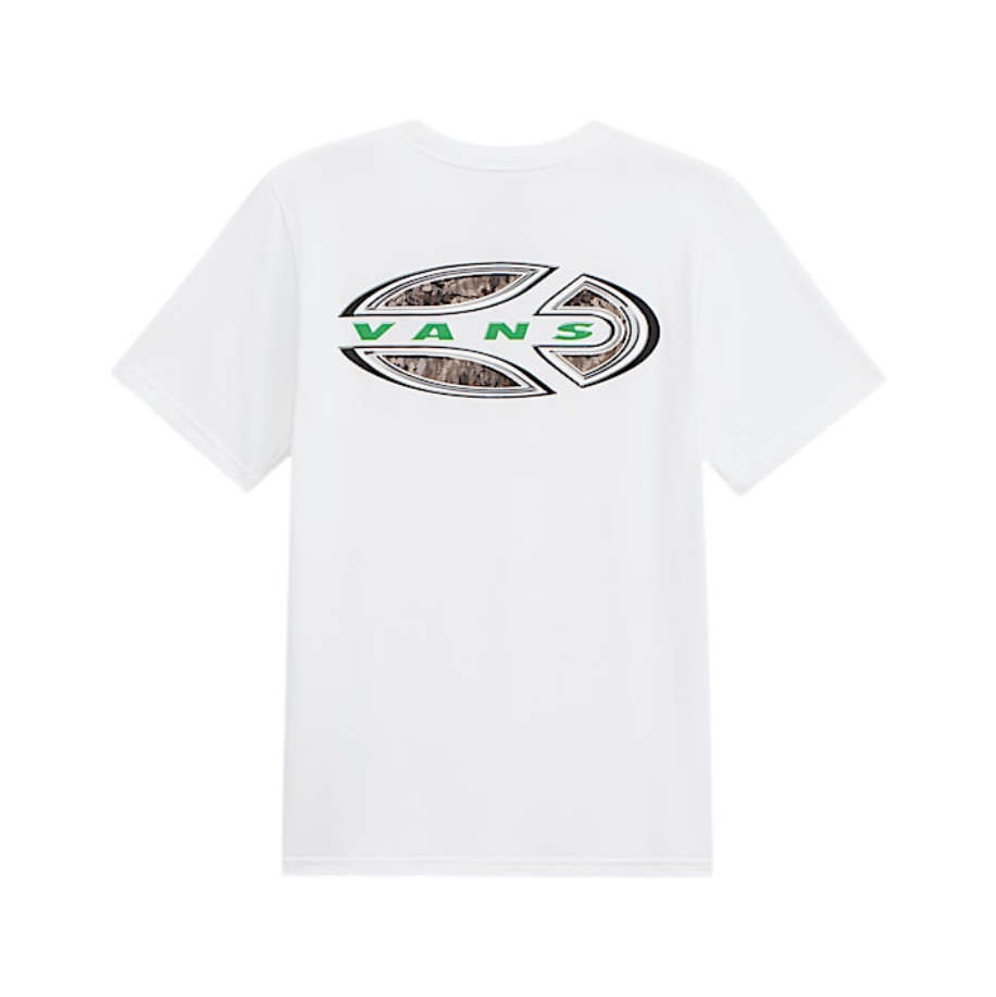 T-Shirt Enfant Camo Oval - Blanc