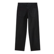 Kids Check-5 Loose Denim Pant - Black Rinse