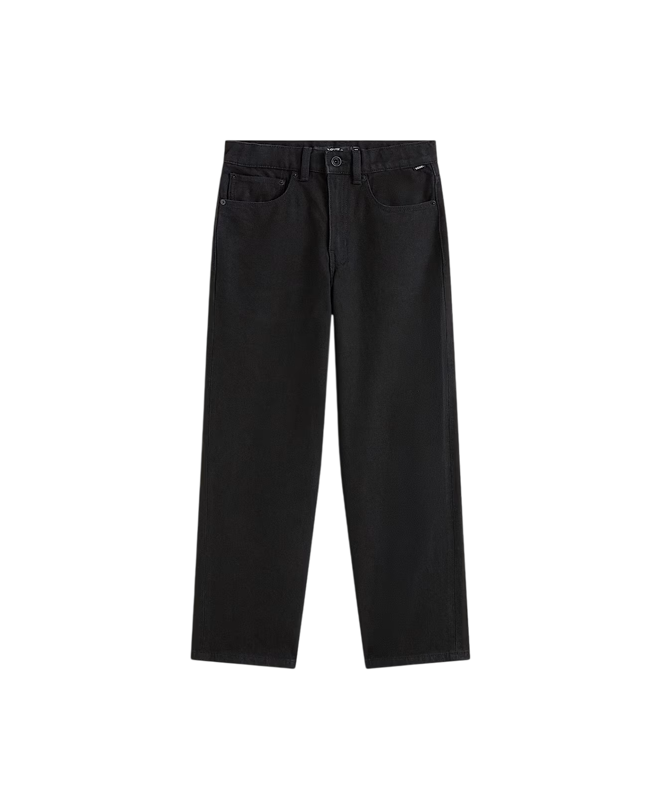 Kids Check-5 Loose Denim Pant - Black Rinse