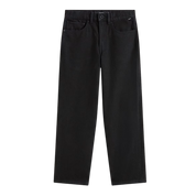 Kids Check-5 Loose Denim Pant - Black Rinse