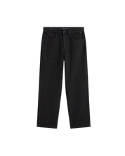 Kids Check-5 Loose Denim Pant - Black Rinse