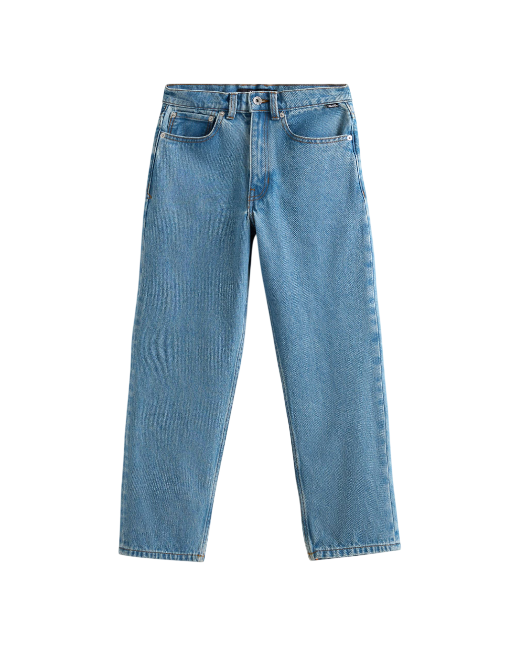 Kids Check-5 Loose Denim Pants - Stonewash/Blue