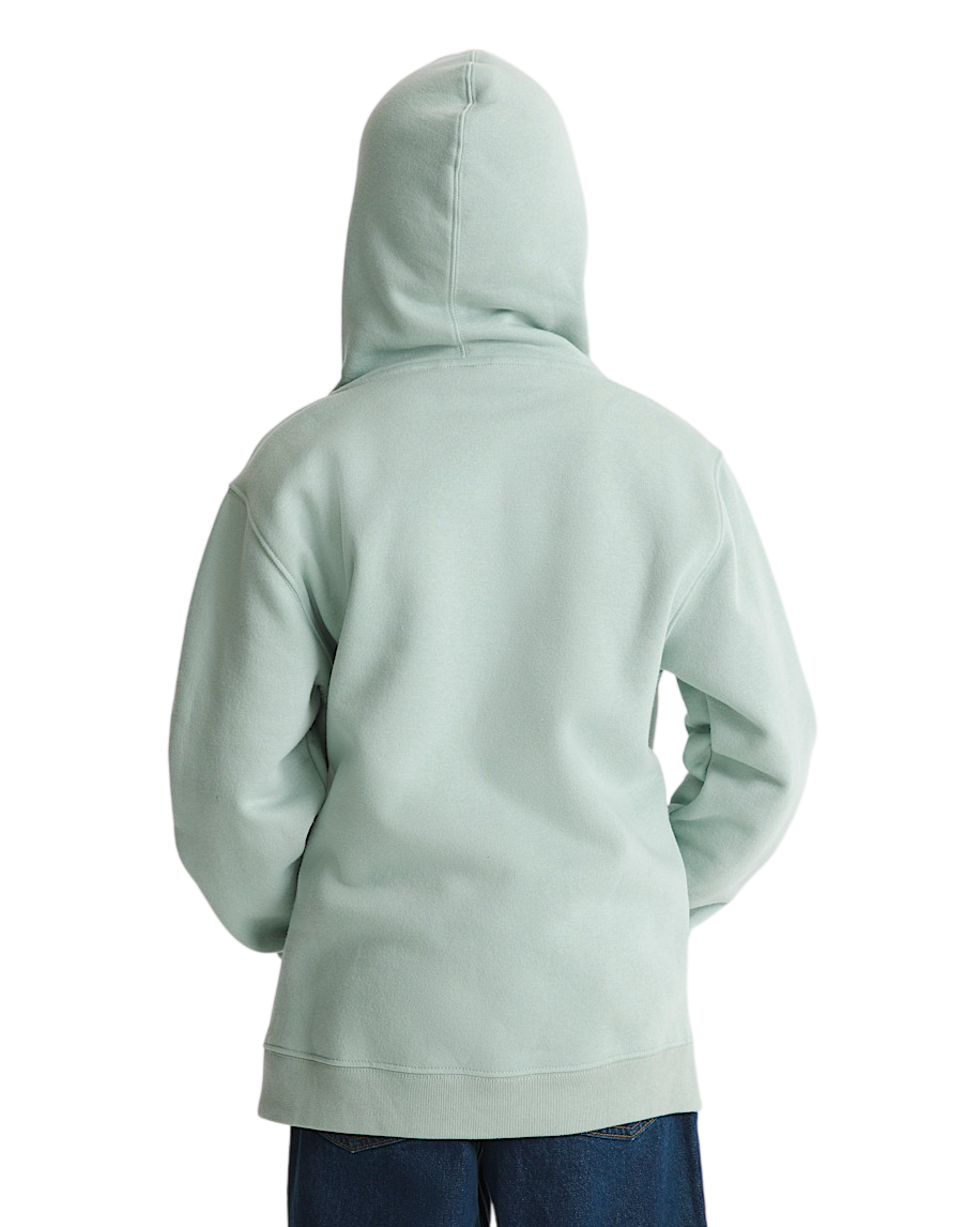 Kids Spiked Vans Hoodie - Grey Mint Green