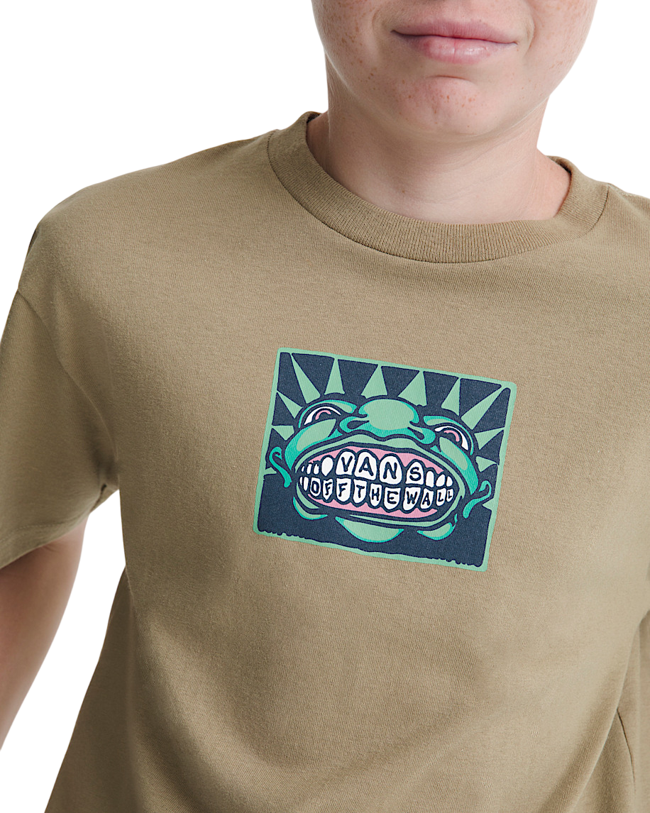 Kids Vans Mouf T-Shirt - Bay Leaf Brown