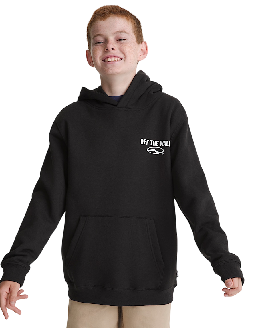 Kids Vans Repair Shop Pullover Hoodie - Black