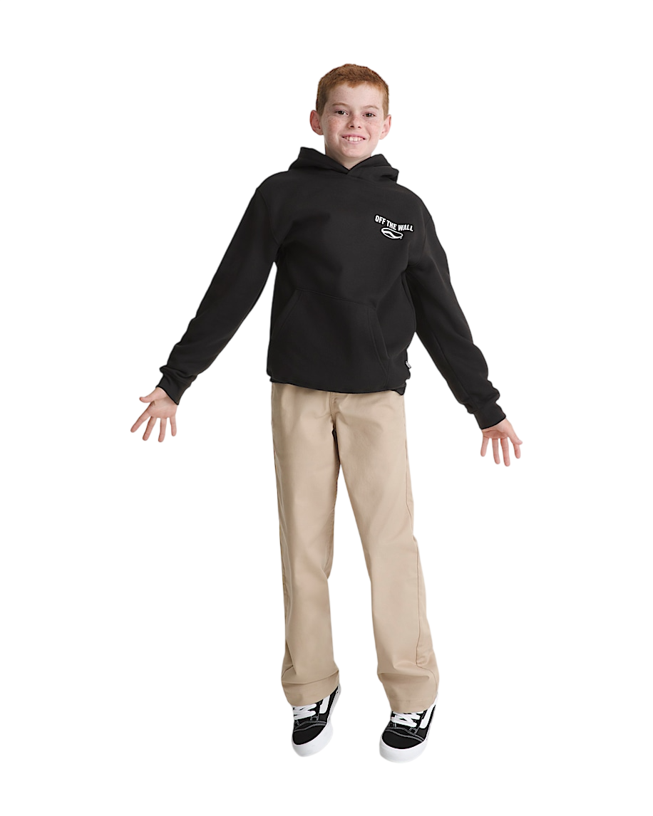 Kids Vans Repair Shop Pullover Hoodie - Black