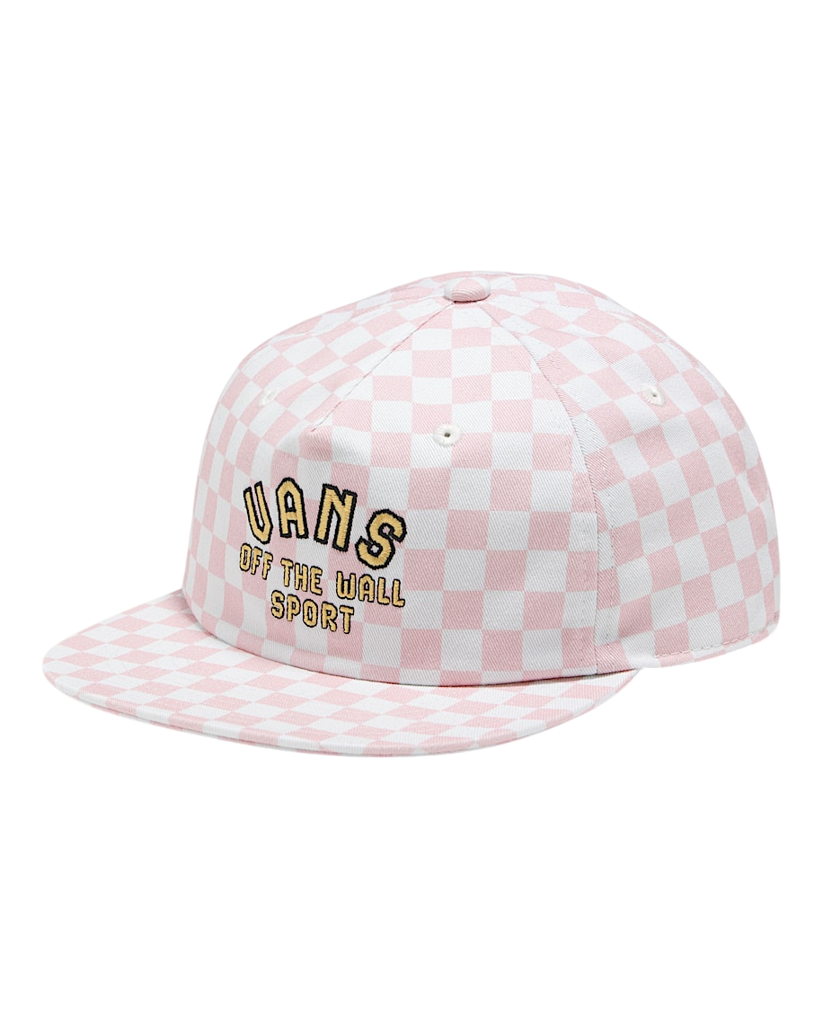 Kids Willow Snapback Hat - Blush Pink/White