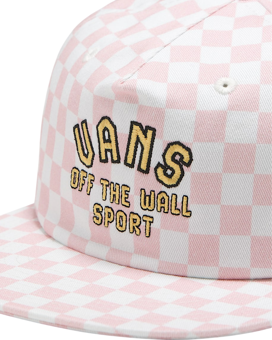 Kids Willow Snapback Hat - Blush Pink/White